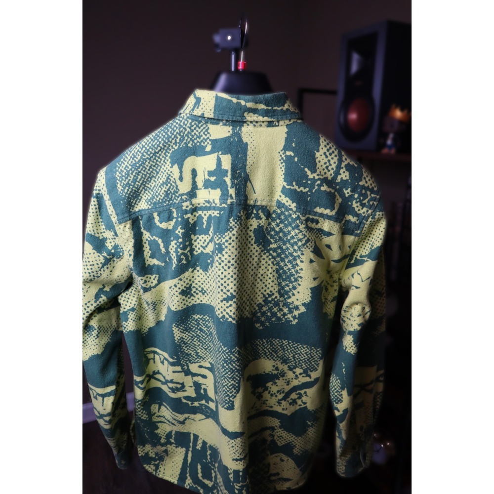 Urban Outfitters Shirt Jacket Shacket Green Medium - Picture 6 of 6